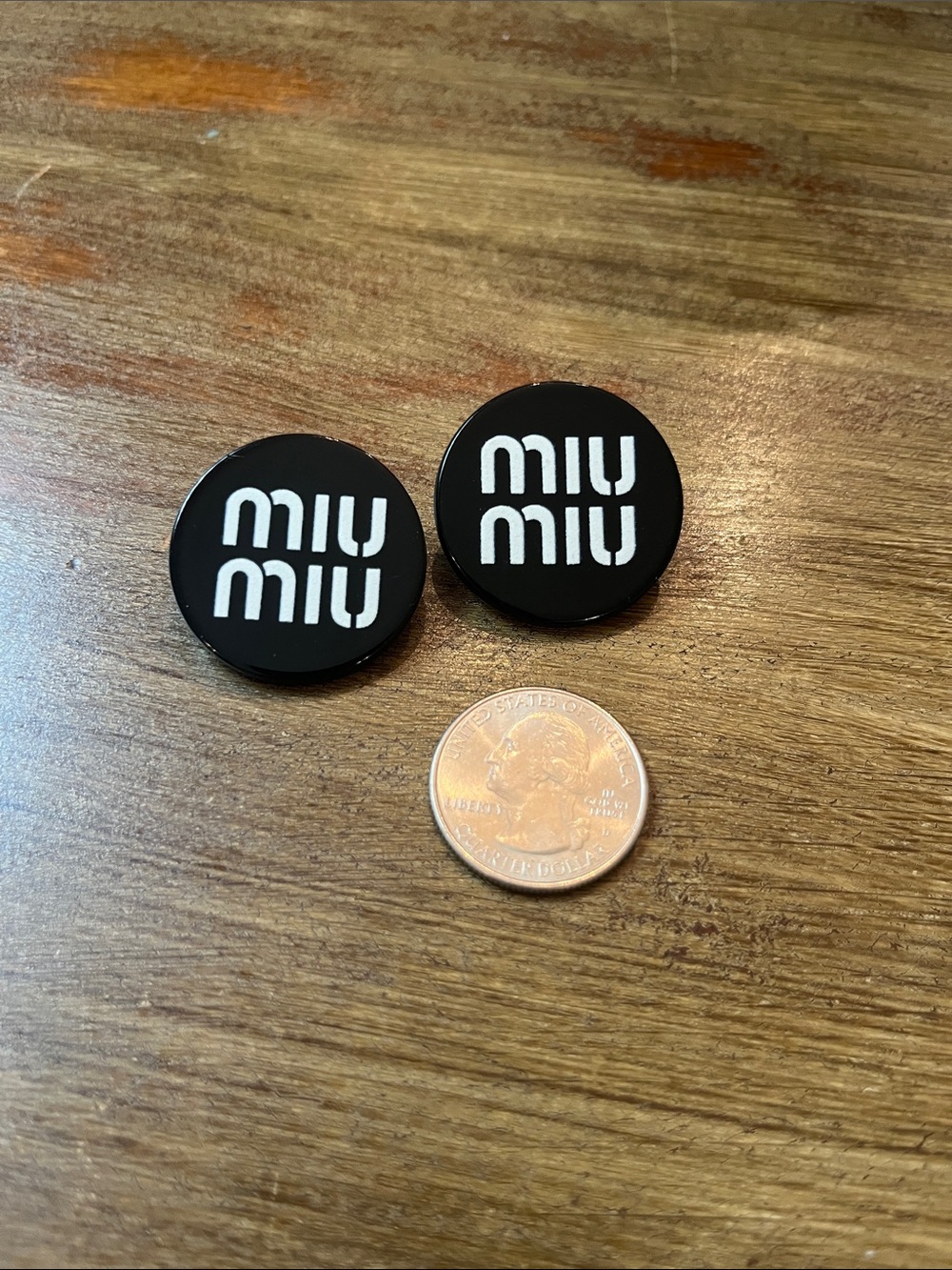 Miu Miu Earrings Posts - Picture 2 of 3